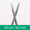 Rundpinne 60 cm. 8 mm.
