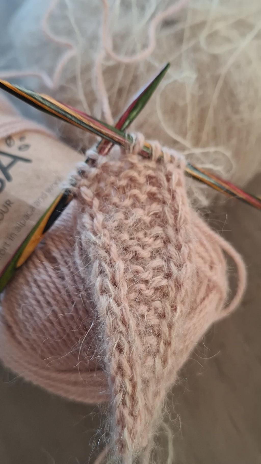 Garnpakke. Sophies scarf.