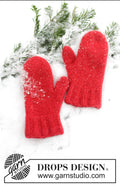 Snowslide Mittens. Garnpakke.